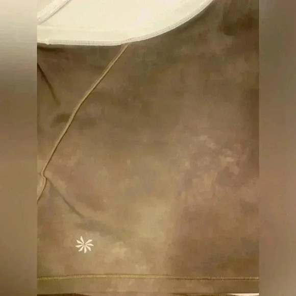 Athleta Shanti Watercolor Stripe Crop Tank Top Size Small - Picture 6 of 7